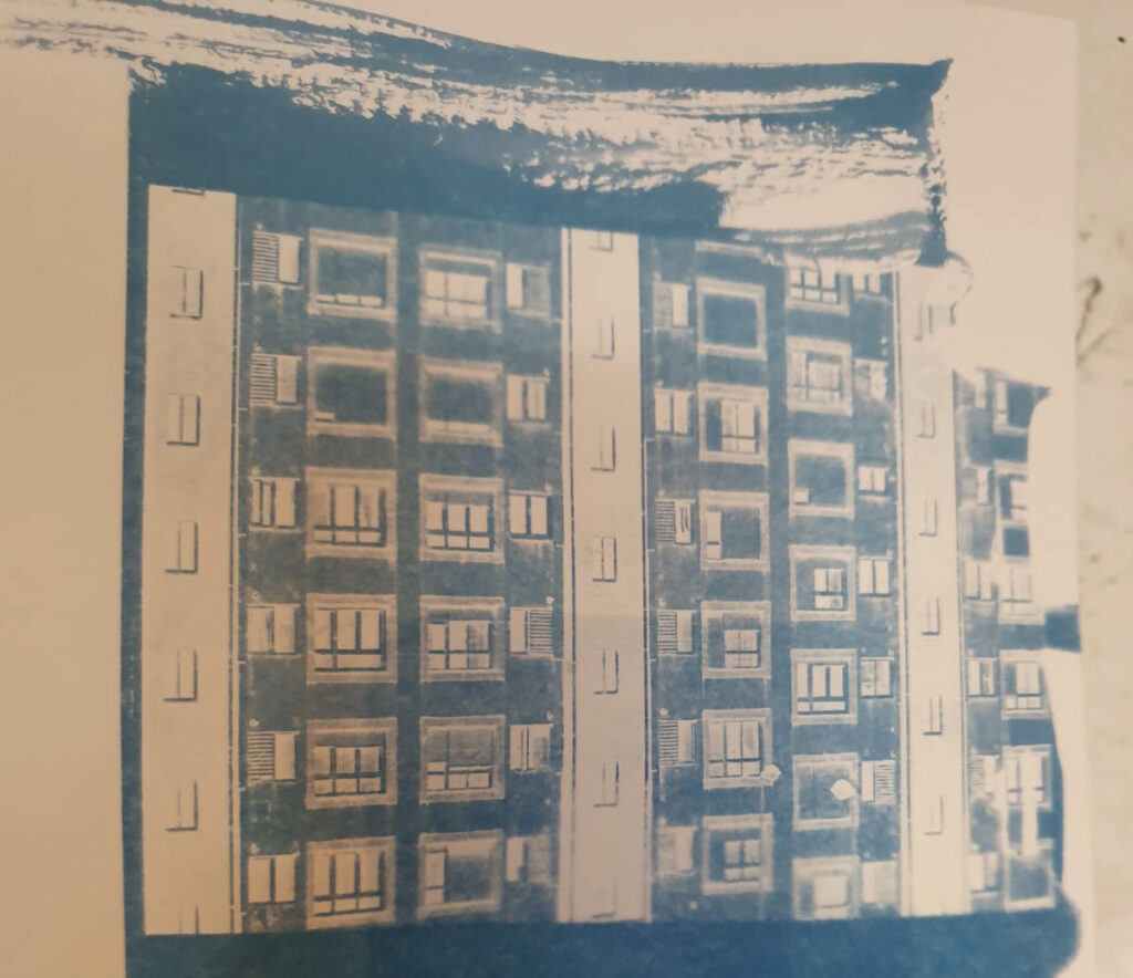 Emulsiones cianotipas